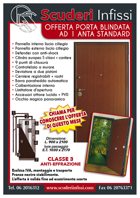 offerta-porta-blindata-1anta-standard-classe3